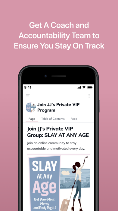 Level Up With JJ Smith iPhone screenshot 4 - Health & Fitness app