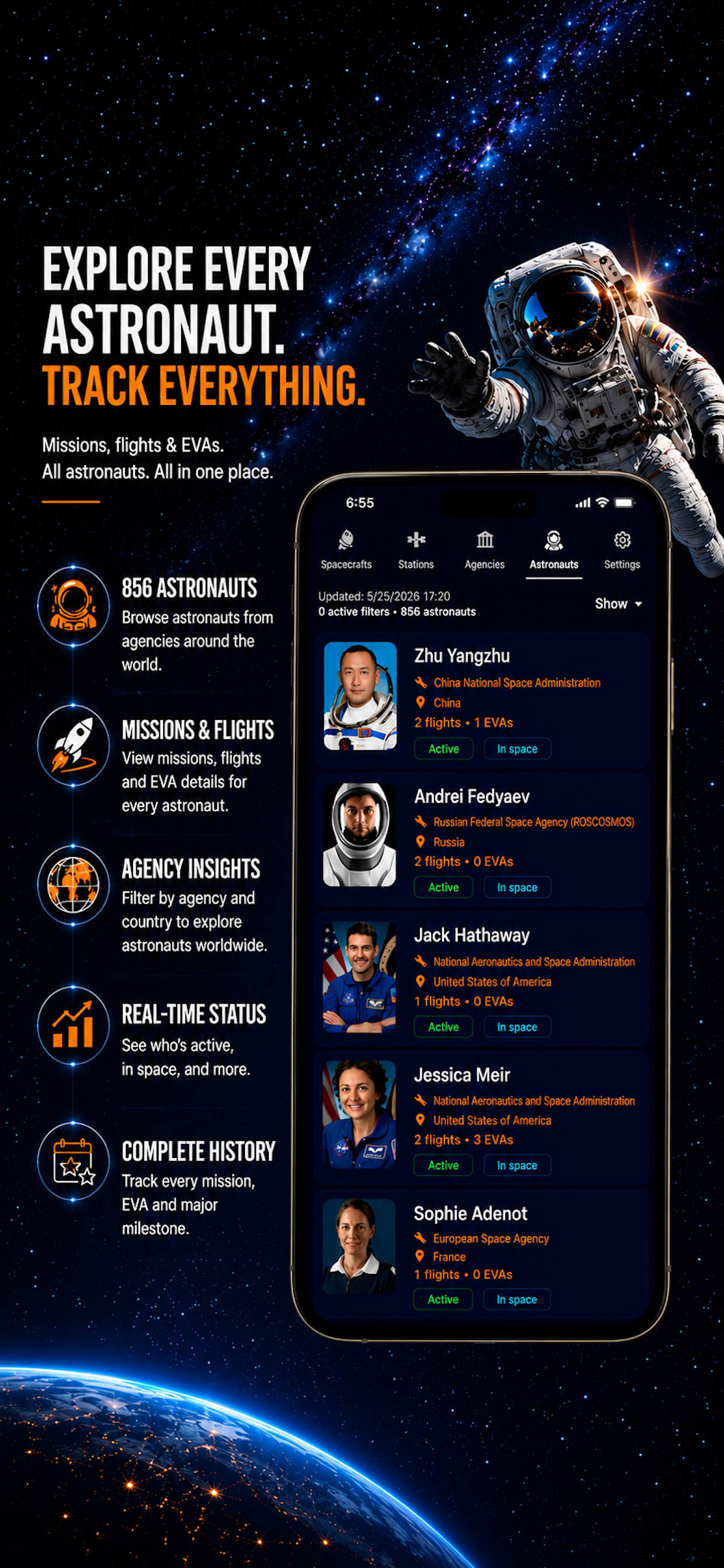 SpaceLaunch Tracker