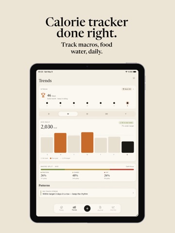 AI Calorie Tracker: Food Log iPad screenshot