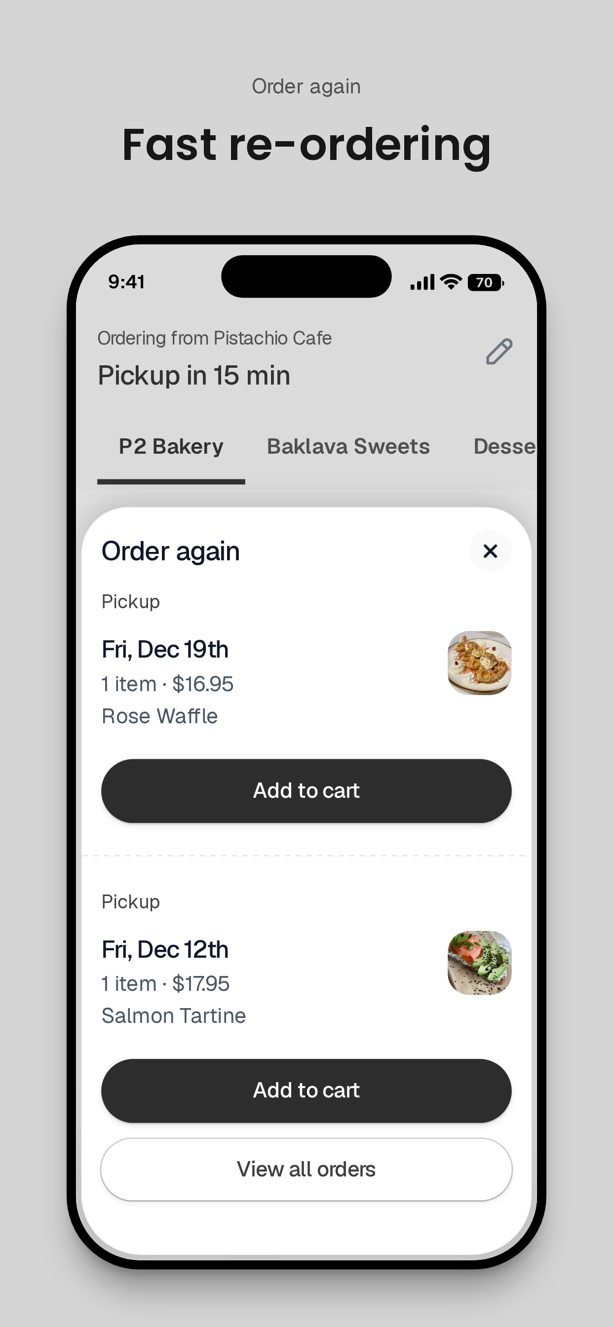 Pistachio Cafe App