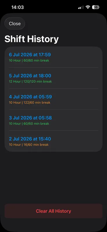 Break Time Tracker screenshot 4 of 5