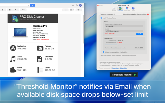 ‎Disk Cleaner PRO App Screenshot