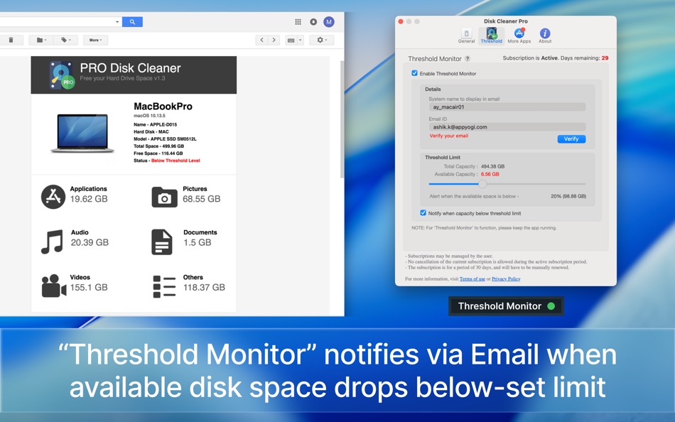 #4. Disk Cleaner PRO App (macOS) 由: AppYogi Software