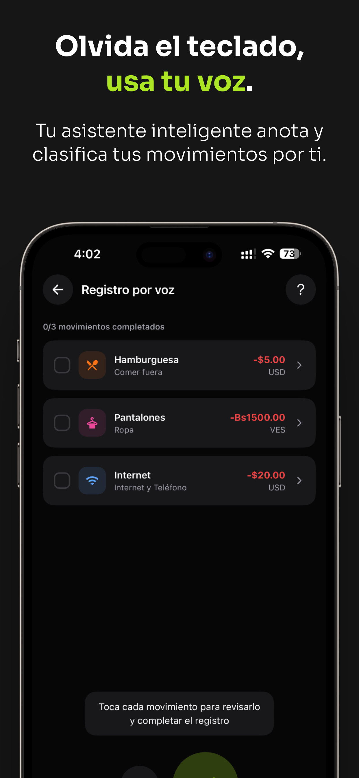Rial - Finanzas Personales
