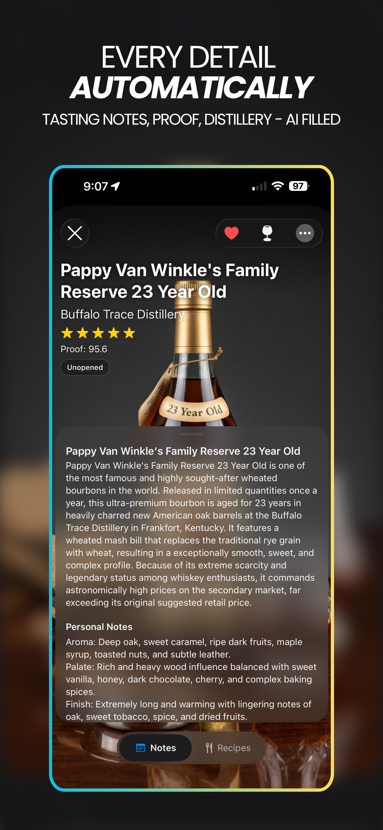 Instadram: Whiskey Tracker screenshot 3