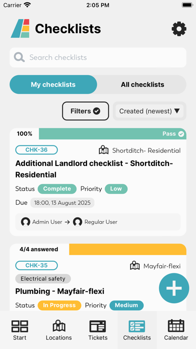 App screenshot