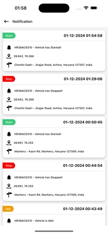 DoTrack GPS screenshot