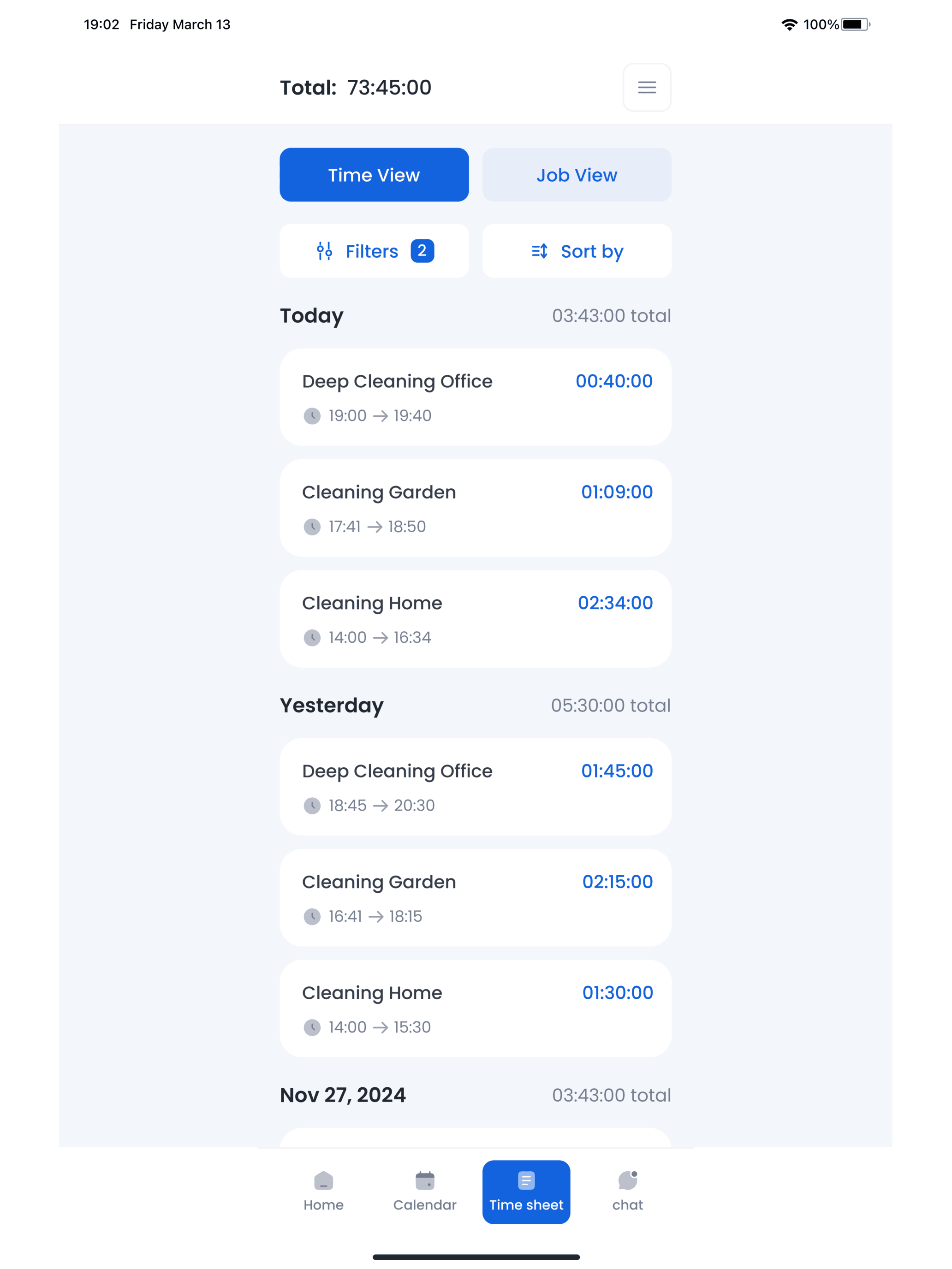 TikTask Mitarbeiterzugang screenshot 6