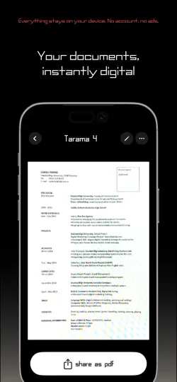 Скриншот Piksel - Сканер документов на iPhone 2