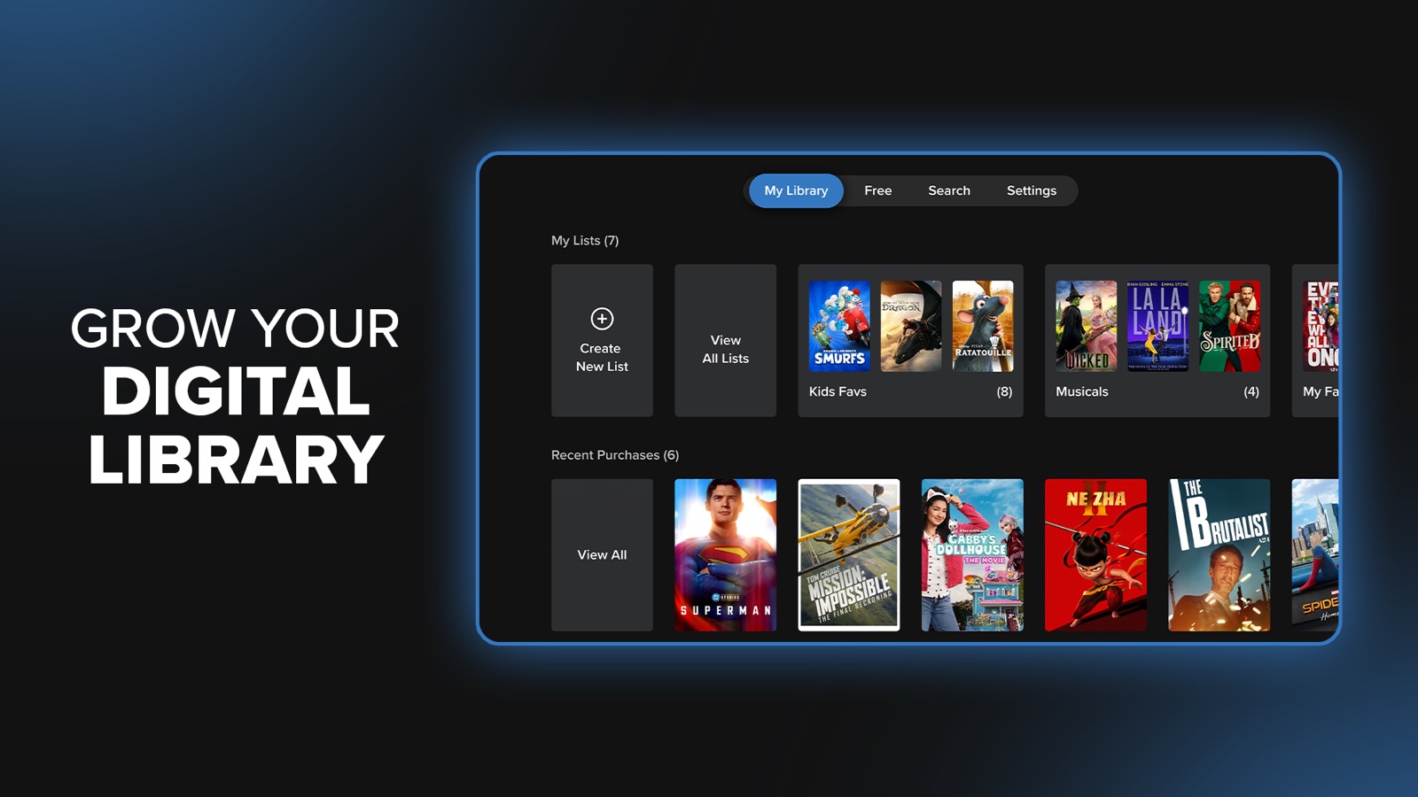 Fandango - Movies & Series apple_tv screenshot 2