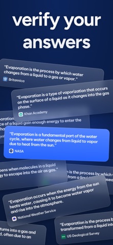 Transcript: AI Homework Helper Screenshot 3 of 5