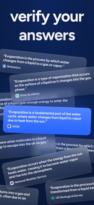 Transcript: AI Homework Helper Screenshot 3 of 5