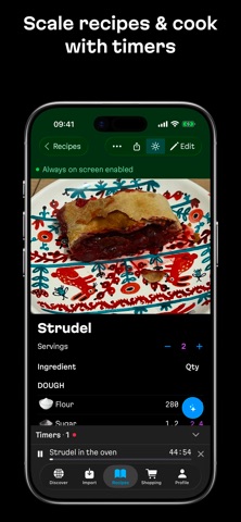 Recipe Scaler: Recipes manager iPhone screenshot