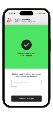 Screenshot 2 of Devolução Rápida App