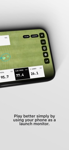 ShotVision Launch Monitor screenshot