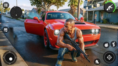Real Gangster World Theft Wars iPhone screenshot 3 - Games app