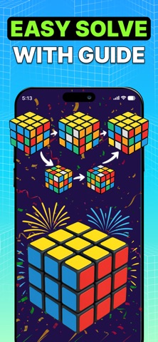 3x3 Cube: toy Cube Solver Screenshot 3 of 7
