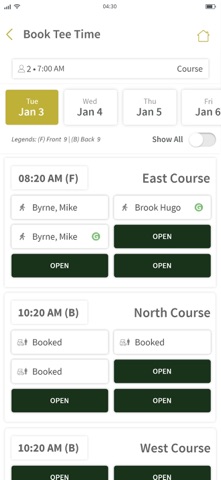 The Urbana Country Club screenshot