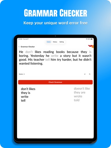 TurnTin – Plagiarism Checker iPad screenshot 3