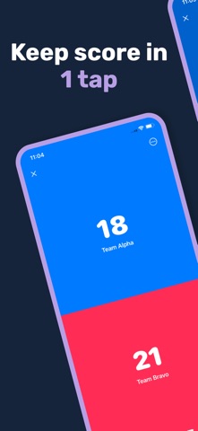 Simple Scoreboard - CourtCast screenshot