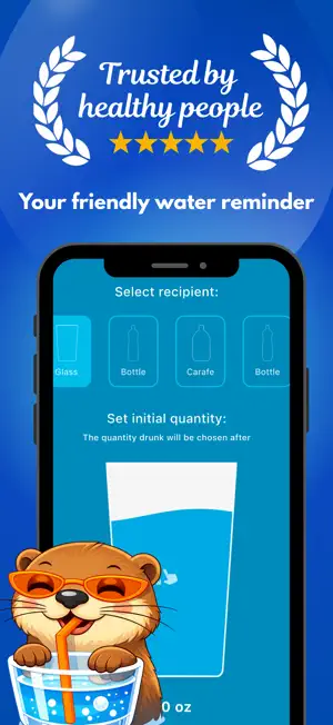 WatterOtter: My Water Tracker screenshot 1