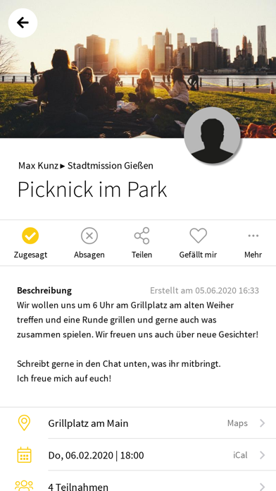 Stadtmission Gießen Screenshot