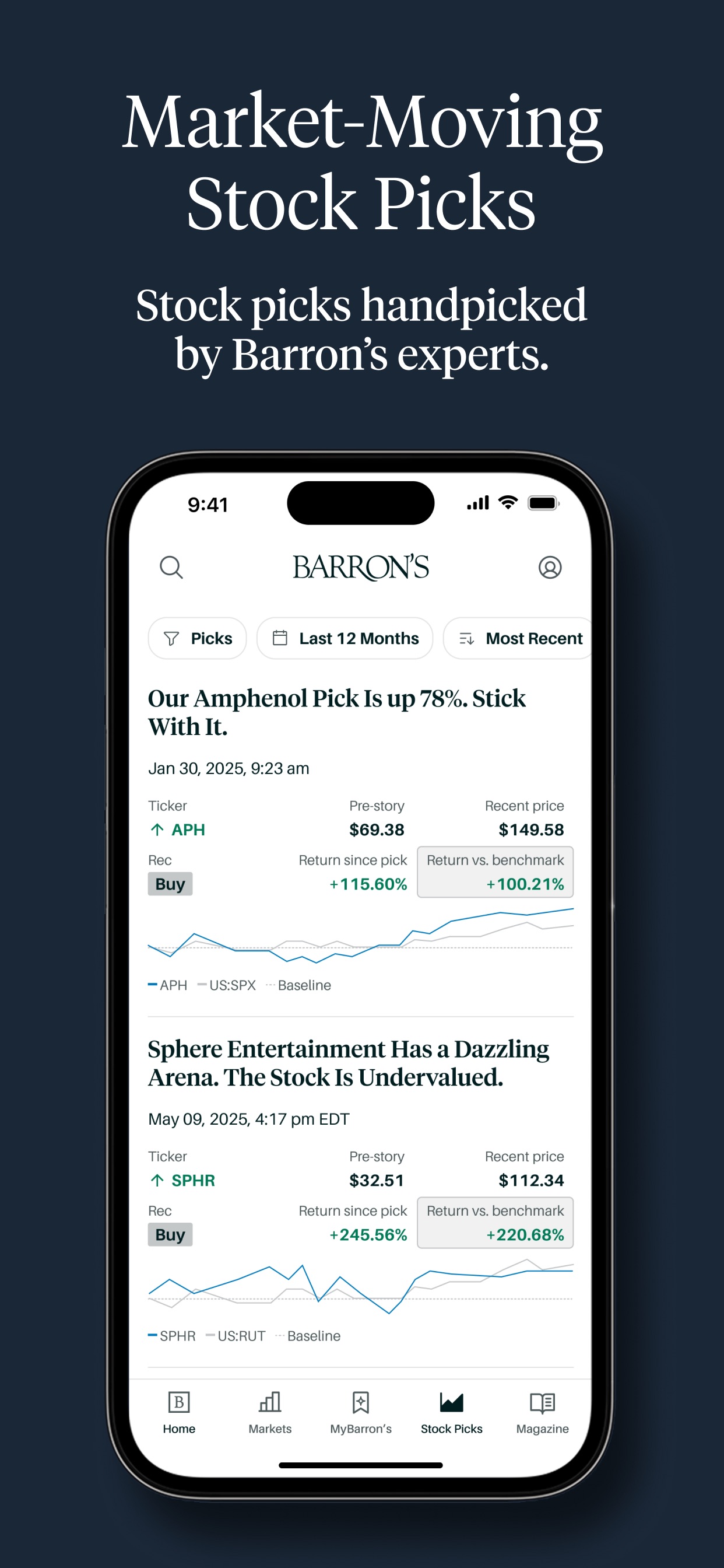 Screenshot 2 of Barron’s - Investing Insights