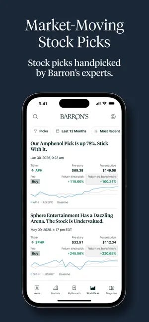 Barron’s - Investing Insights screenshot 2