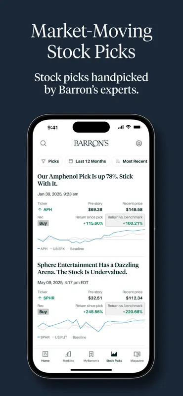 Barron’s - Investing Insights screenshot 2 of 6