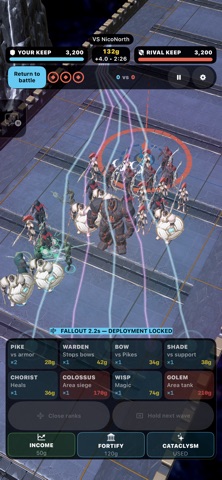 UNION: Lane Army Battles RTS iPhone screenshot