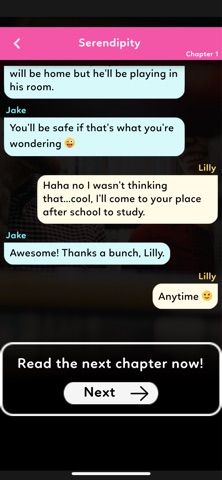 Love Chat Interactive Stories iPhone screenshot