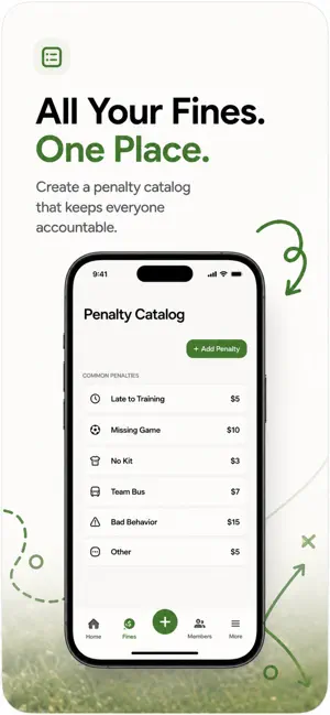ClubFines: Team Fine Tracker screenshot 2