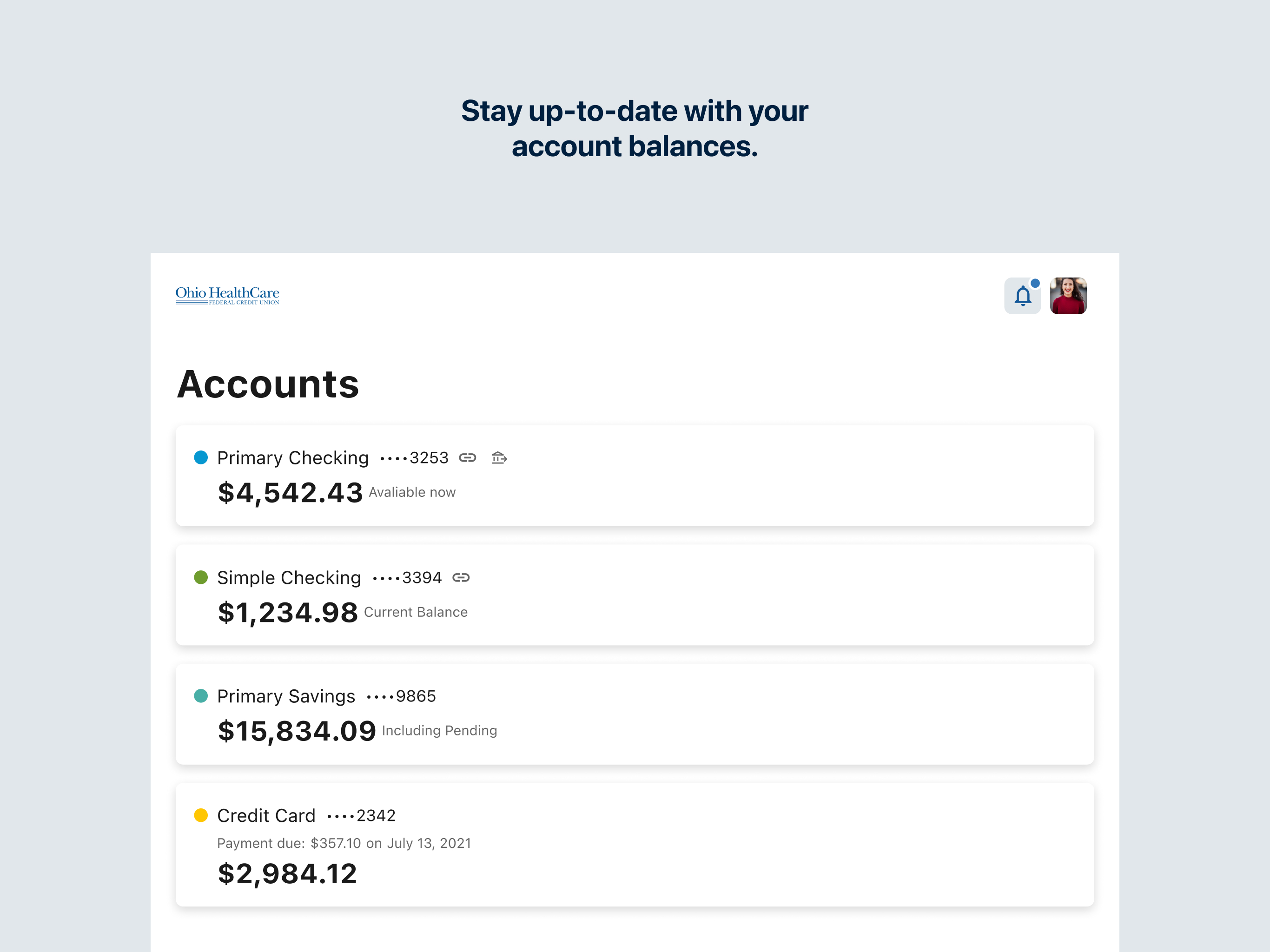 Ohio HealthCare FCU Mobile screenshot 6