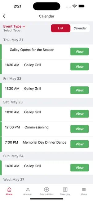 Edgartown Yacht Club screenshot 3
