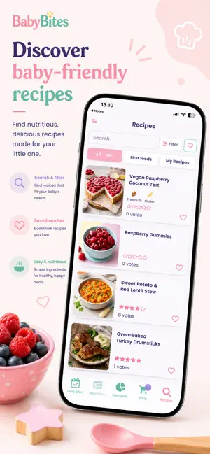 Baby Bites Meal Planner screenshot 4
