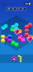 Hex Merge Lines - Block Puzzle screenshot #4 for iPhone