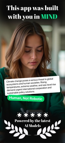 Humbot AI – Humanize AI Text iPhone screenshot