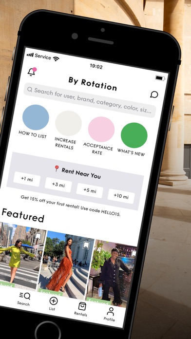 By Rotation | Rent Buy Fashion Screenshot