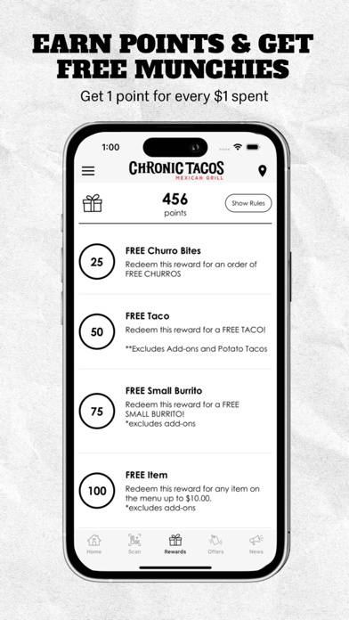 Chronic Tacos USA Screenshot