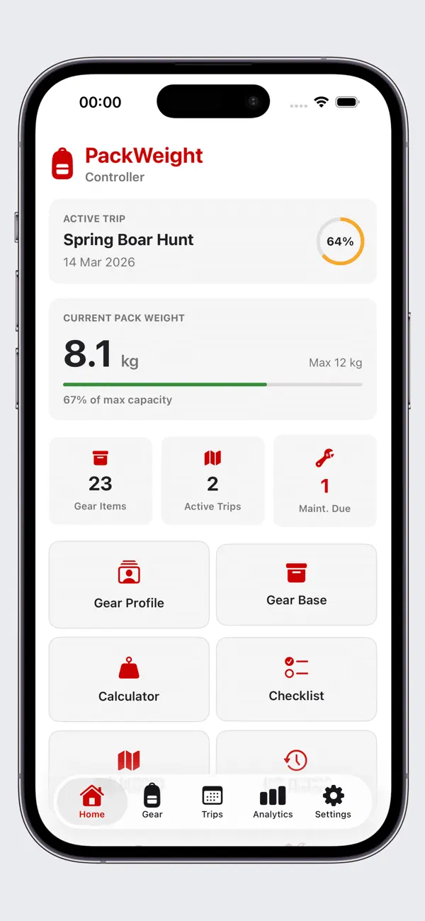 #1. PackWeight Controller (iOS) di: BRAM ZEAL