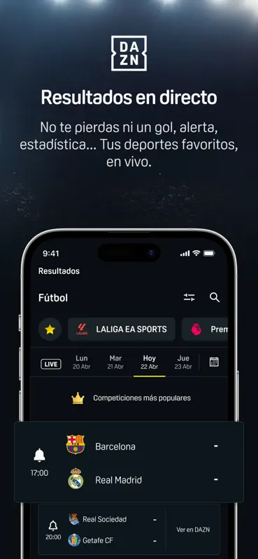 DAZN: Deportes en Directo screenshot 6 of 9
