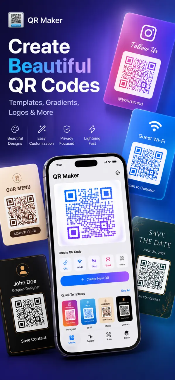 QR Maker – Code Generator screenshot