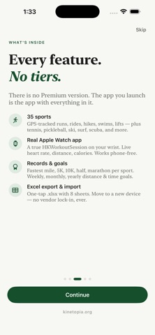 Kinetopia - Fitness Tracker Screenshot 4 of 8