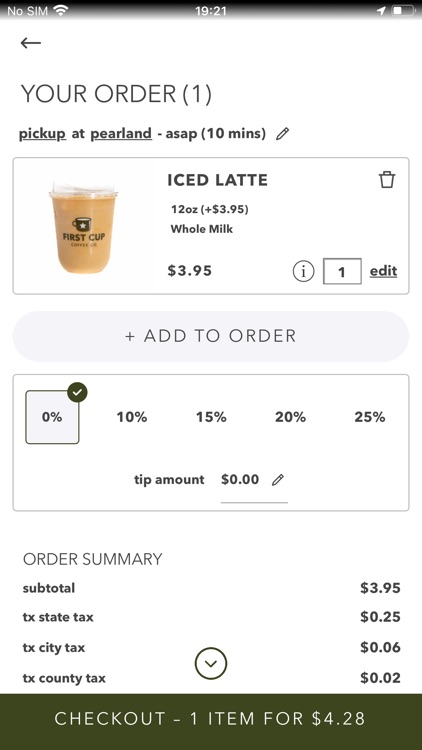 First Cup Coffee Co screenshot-3