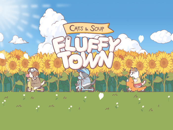 Cats and Soup Fluffy Town