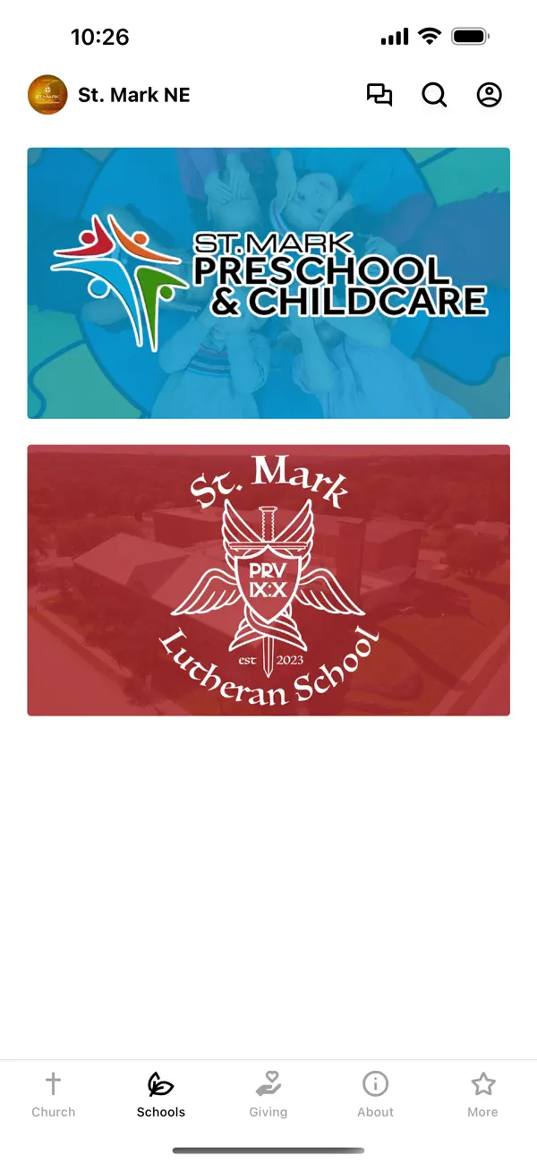 Screenshot #2 pour St. Mark Lutheran Omaha