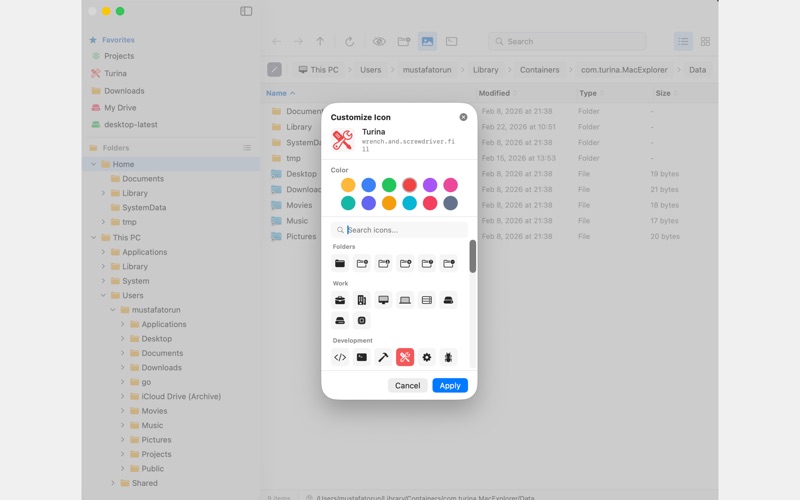 FileXplorer screenshot
