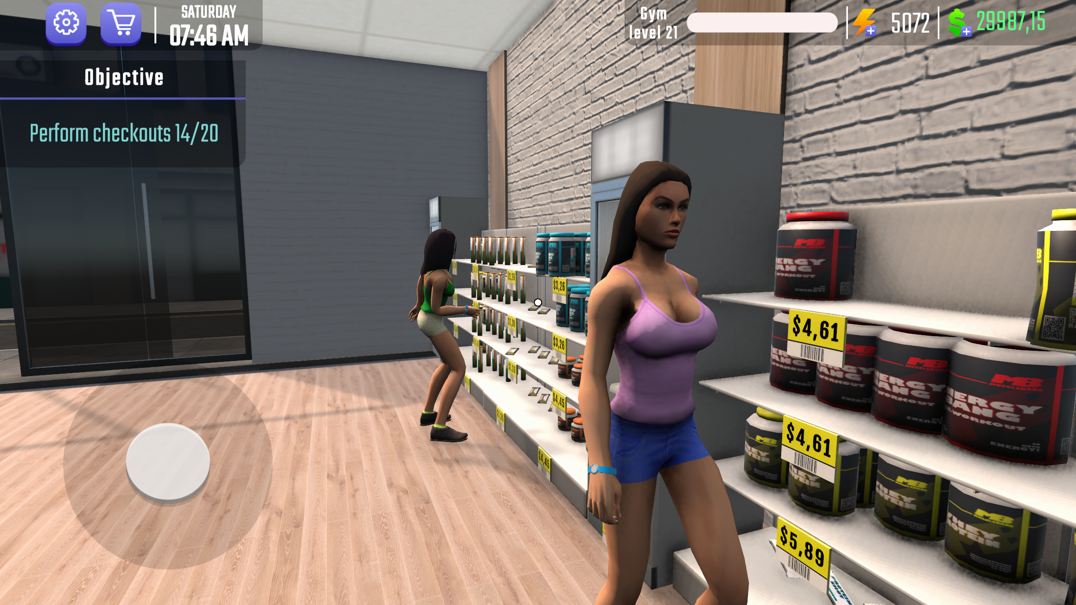 Fitness Gym Simulator Fit 3D
