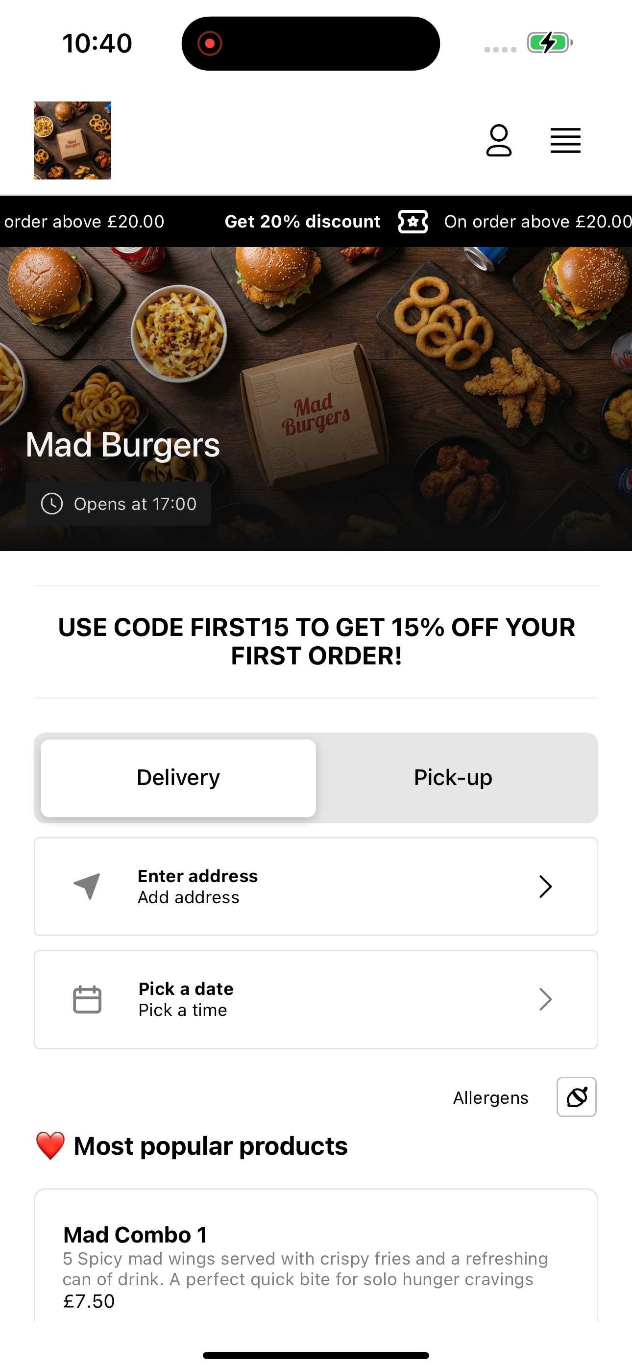 Mad Burgers screenshot 3