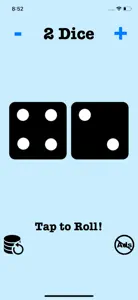 Dice Roller - App screenshot #1 for iPhone